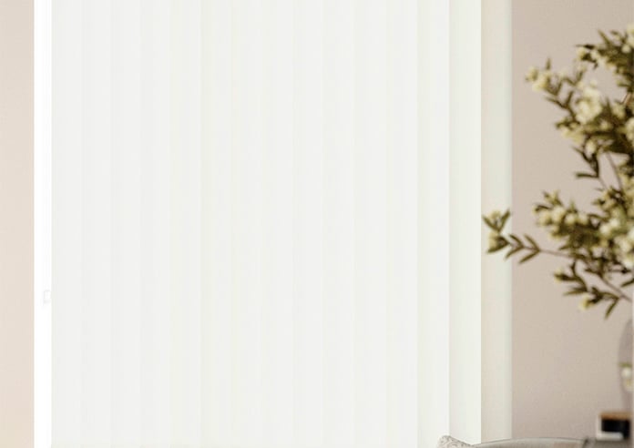 Sabari, Pristine White - Vertical Blind - Image 9